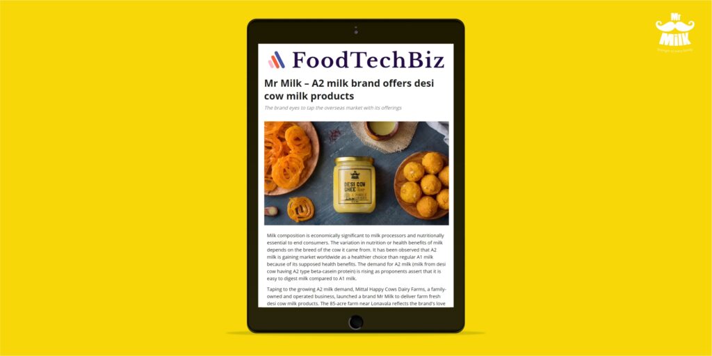 Mr Milk's FoodTechBiz Feature