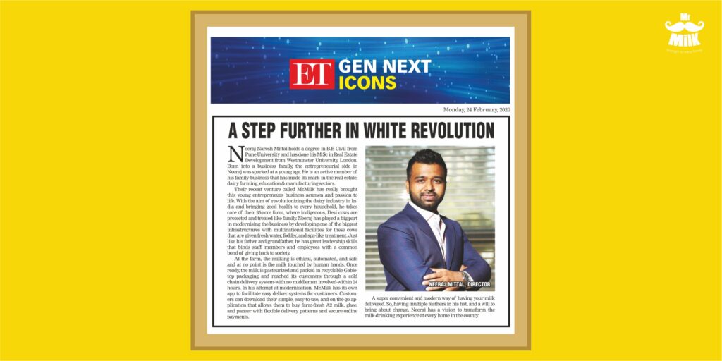 A Step Further in White Revolution